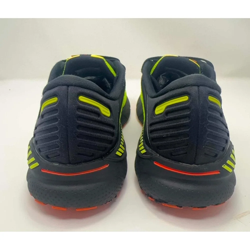 Brooks Adrenaline GTS 22 Running Shoes Men's 10 Neon Nightlife Black Stability